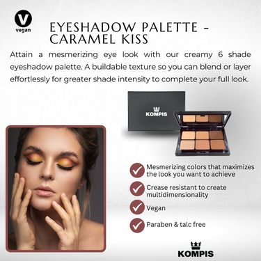 Eyeshadow Palette - Caramel Kiss