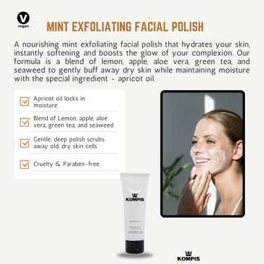 Mint Exfoliating Facial Polish