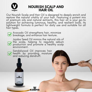 Nourish Scalp and Hair Oil